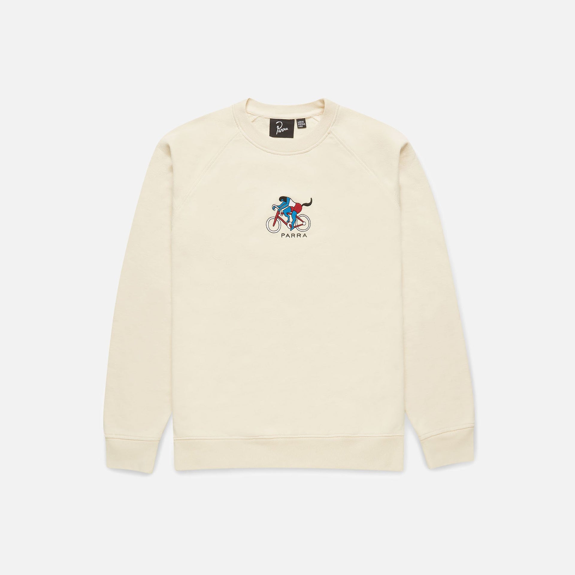 by Parra The Chase Crewneck - Off White