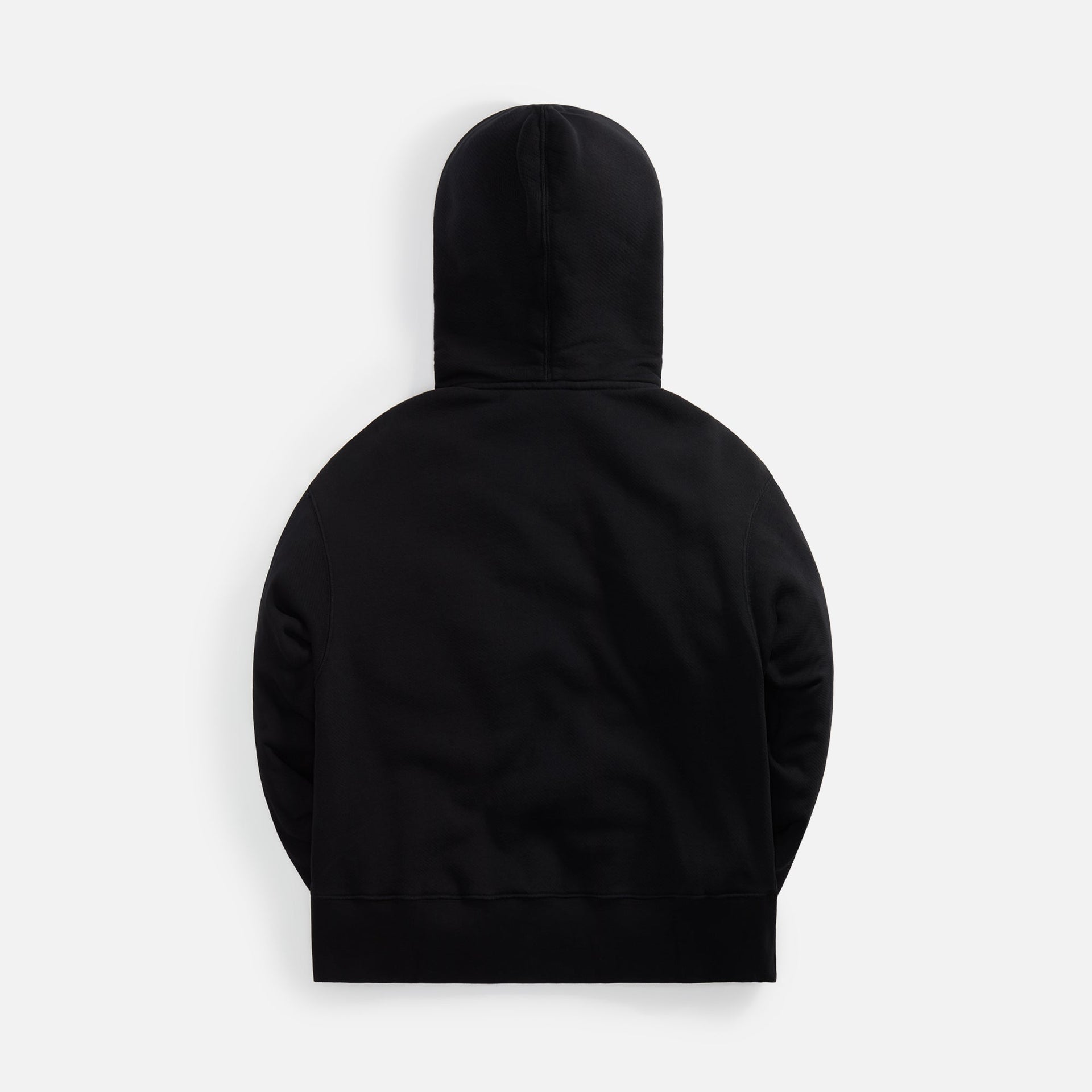 Palm Angels Curved Logo Hoodie - Black / White