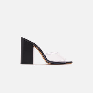 Paris Texas Anja Mule Heel 100 PVC Nappa - Black