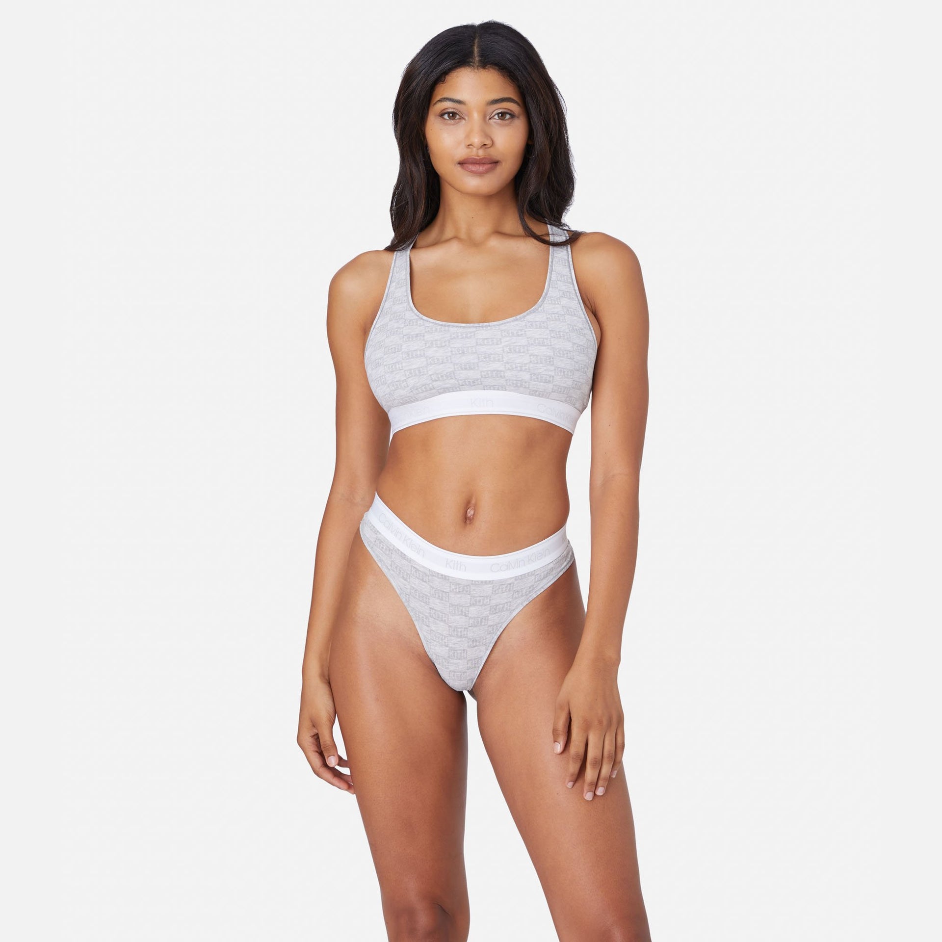 Kith Women for Calvin Klein Bralette - Light Heather Grey