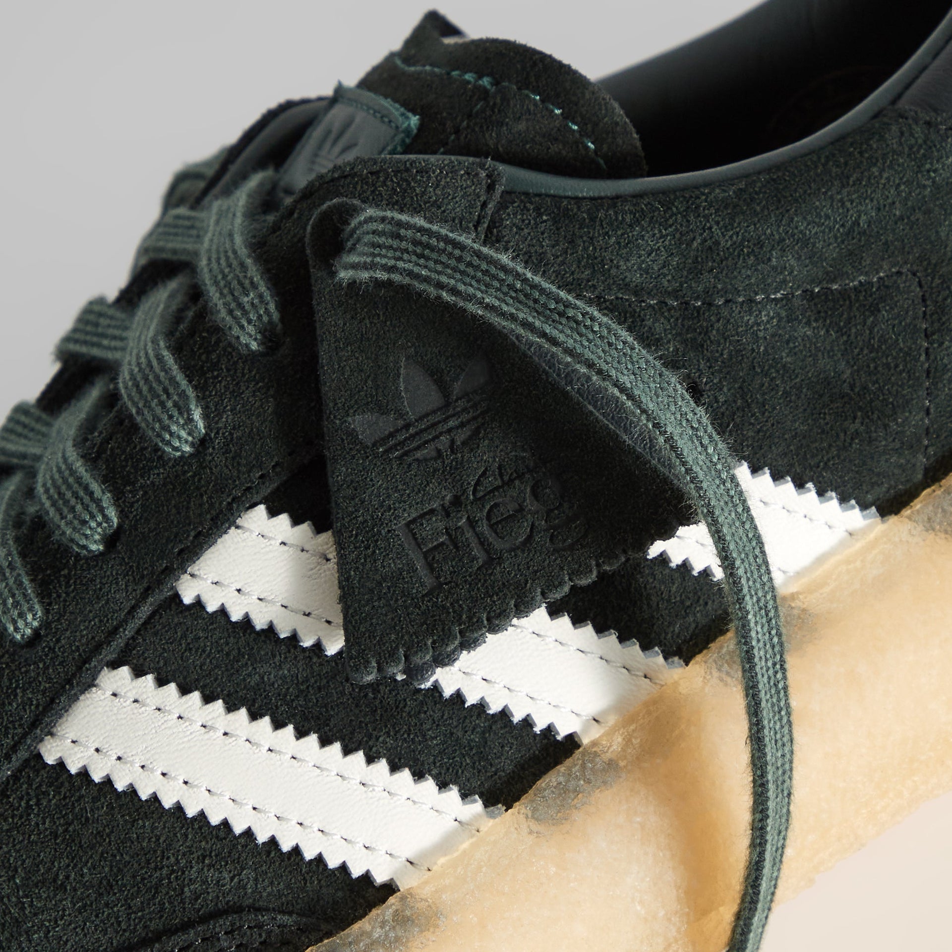 The 8th Street Samba by Ronnie Fieg for adidas Originals & Clarks Originals - Shadow Green