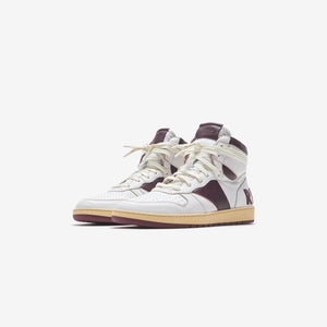 Rhude Rhecess High - White / Maroon