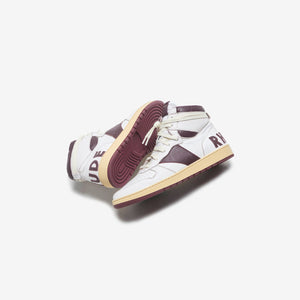 Rhude Rhecess High - White / Maroon