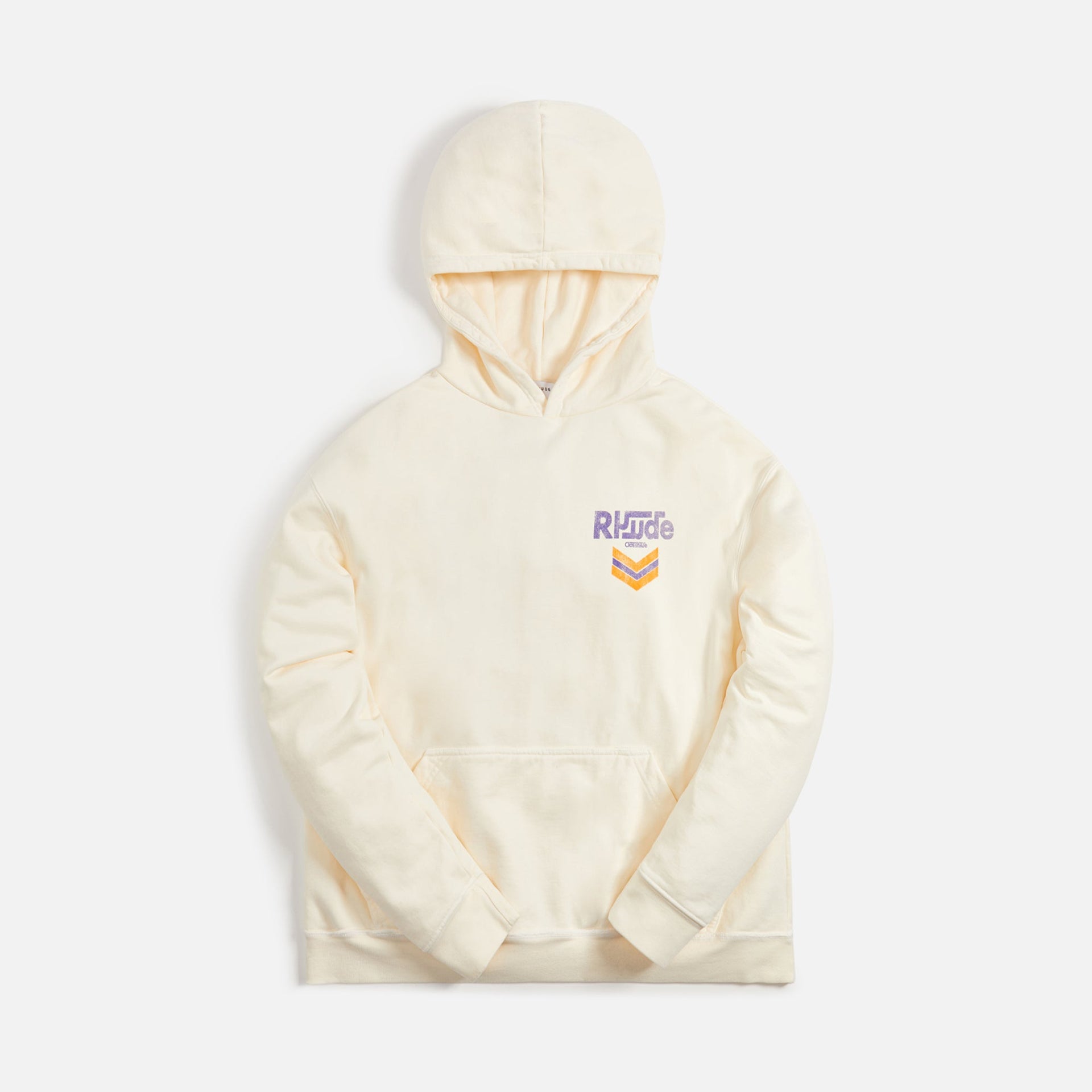 Rhude Fuel Hoodie - Vintage White