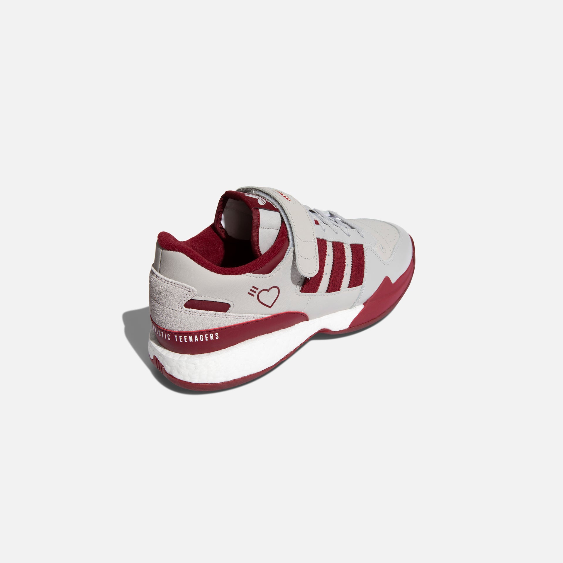 adidas x Human Made Consortium Forum Low - Burgundy