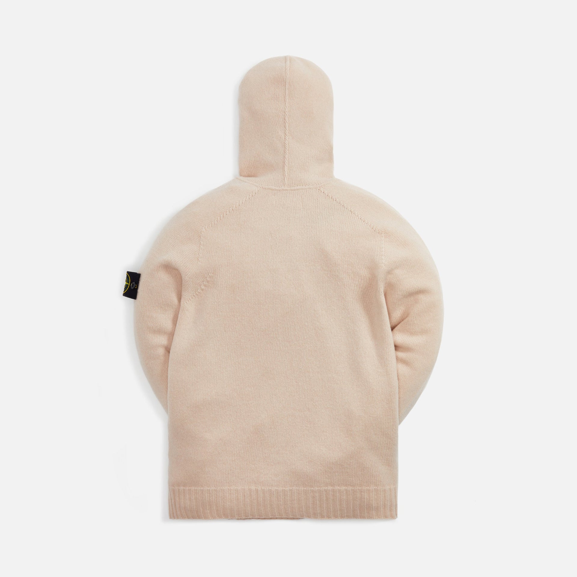 Stone Island Lambswool Naslan Hood Sweater - Antique Rose