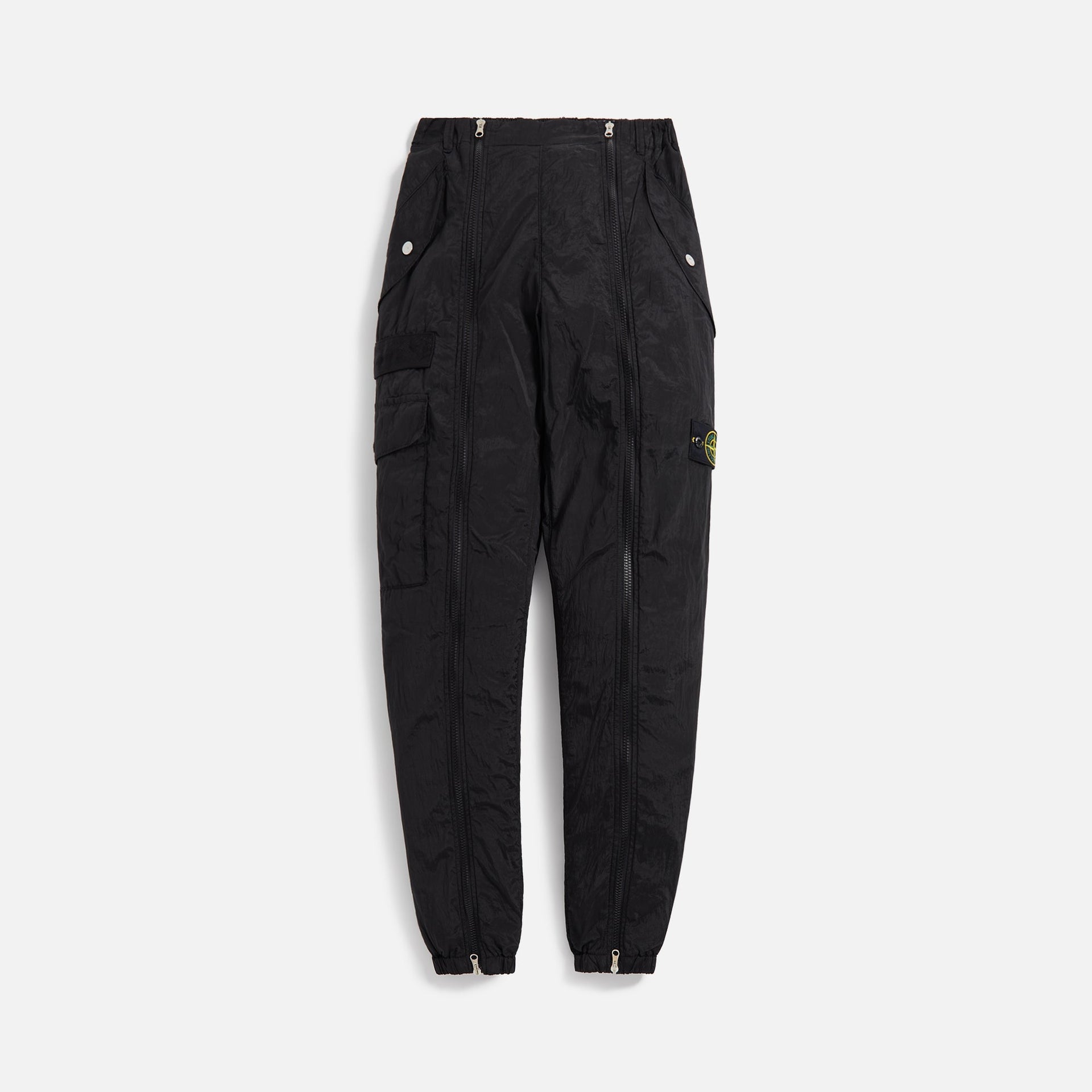 Stone Island Nylon Metal Garment Dyed Cargo Pant - Black