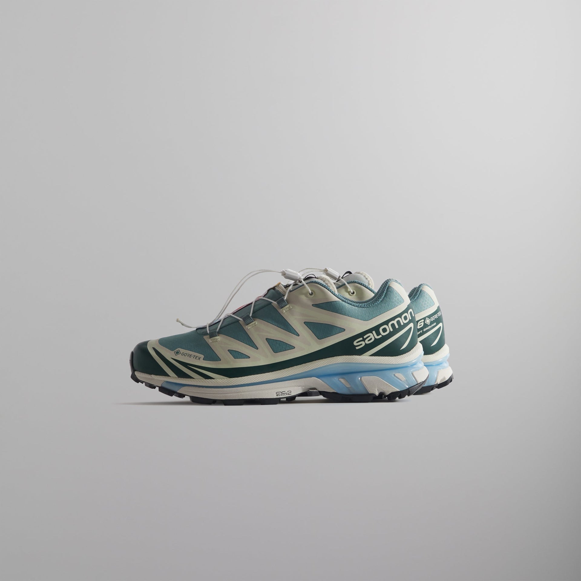 Kith for Salomon GORE-TEX XT-6 - Trellis / Ponderosa Pine / Vanilla Ice