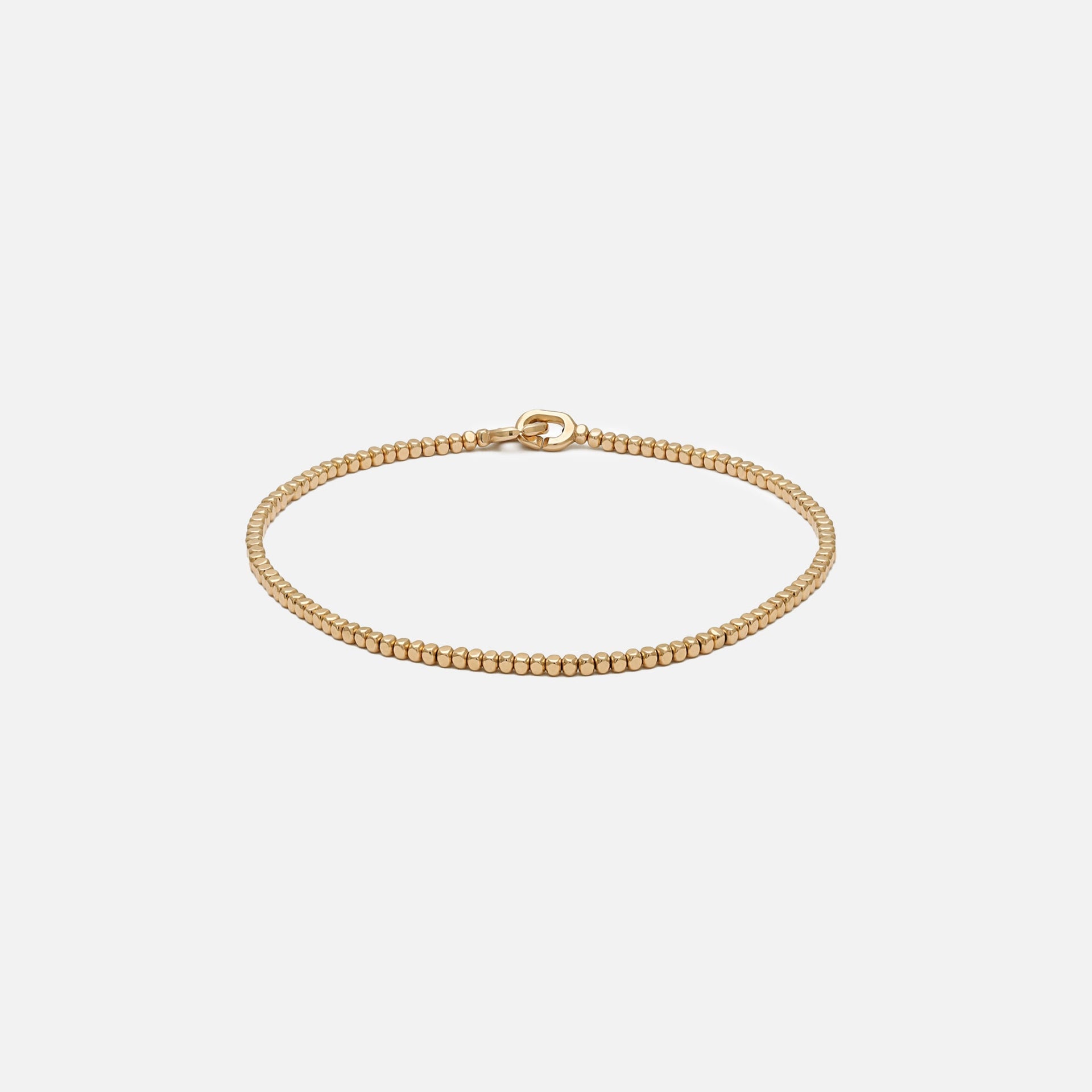 Maor Noix Single Bracelet in Yellow Gold - Gold