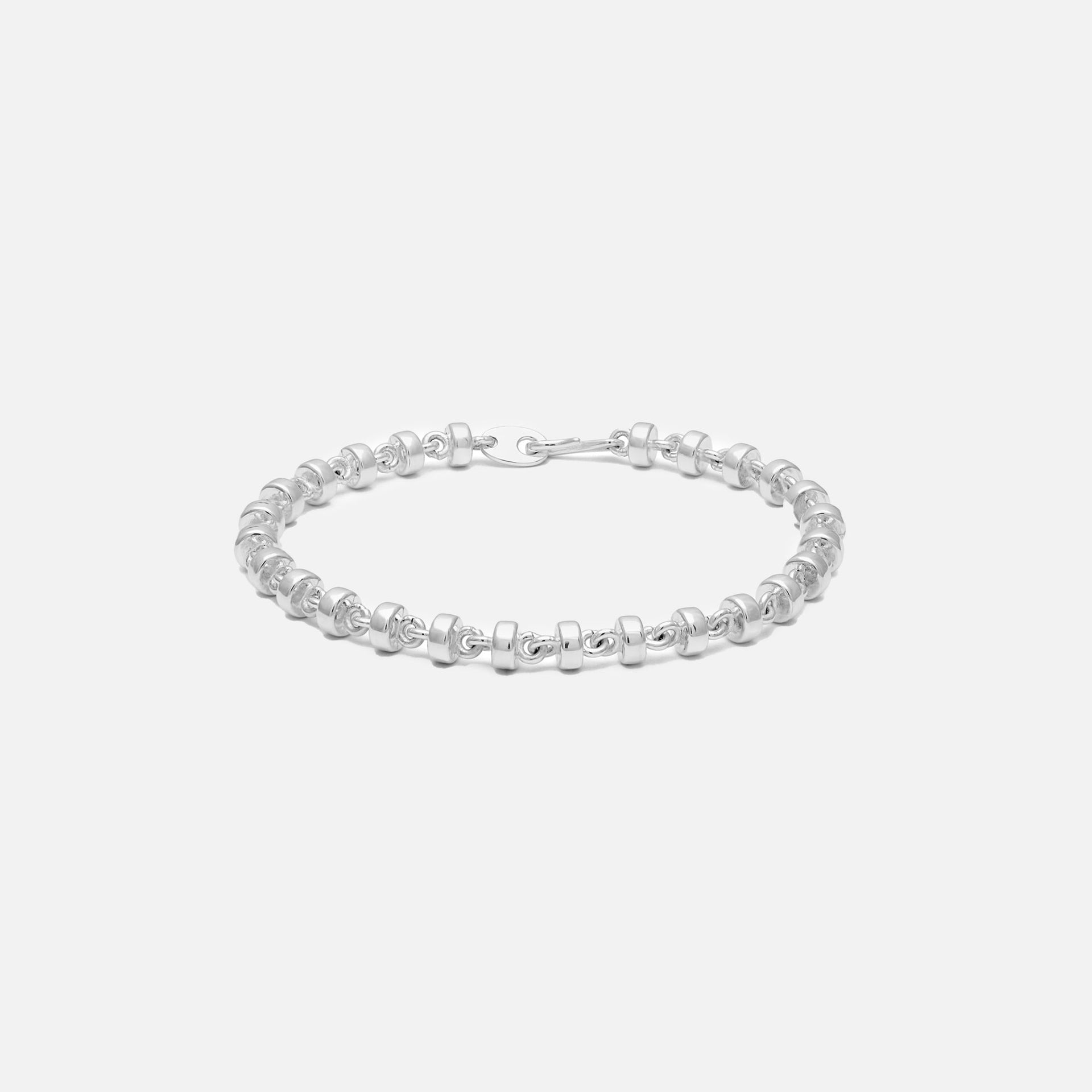 Maor Omni 6MM Bracelet in Silver- Silver