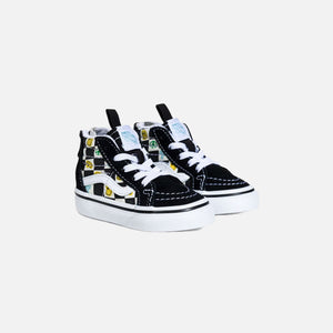 Vans Toddler SK8-Hi Zip - Melted Check Black / Multi