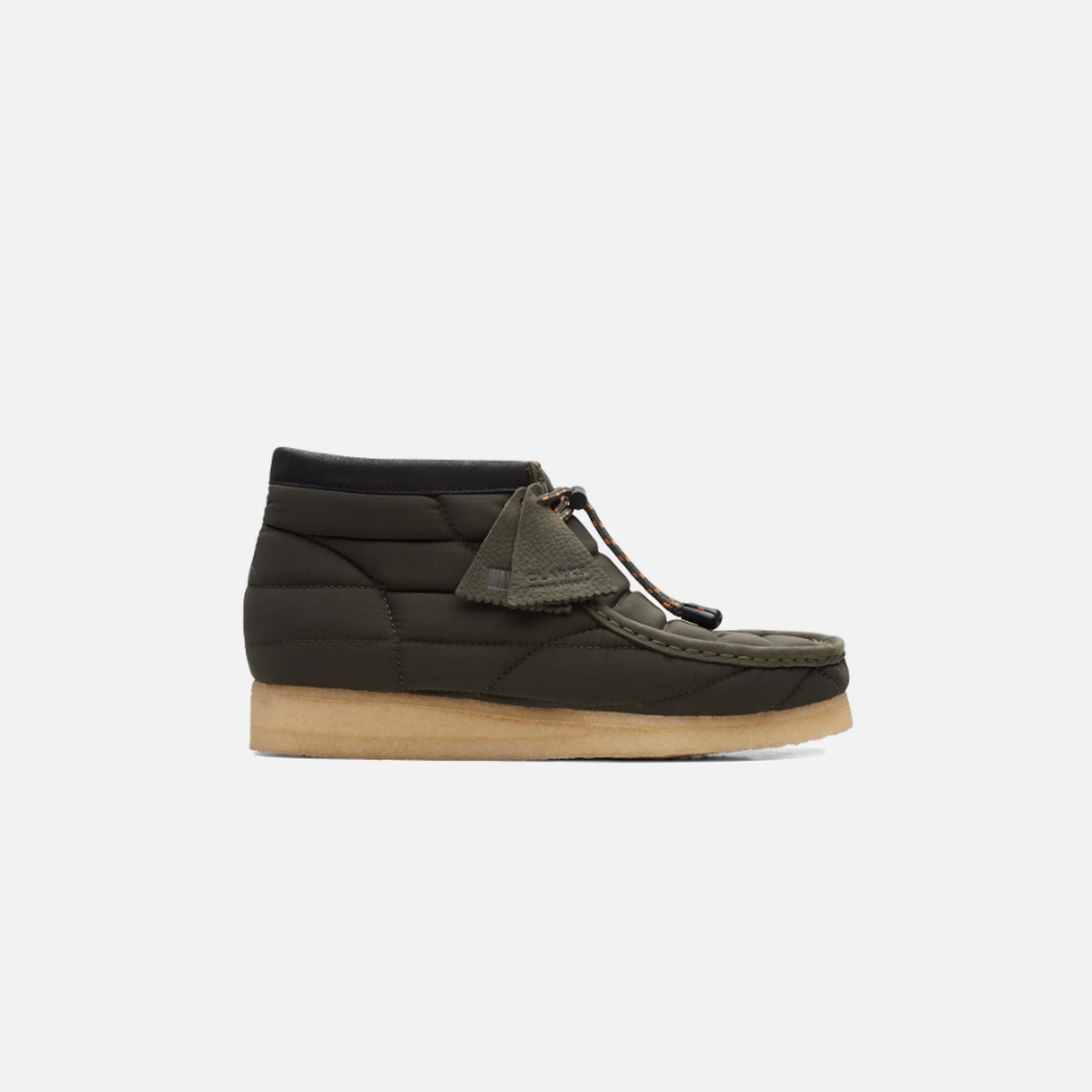 Clarks Wallabee Boot - Khaki Quilted