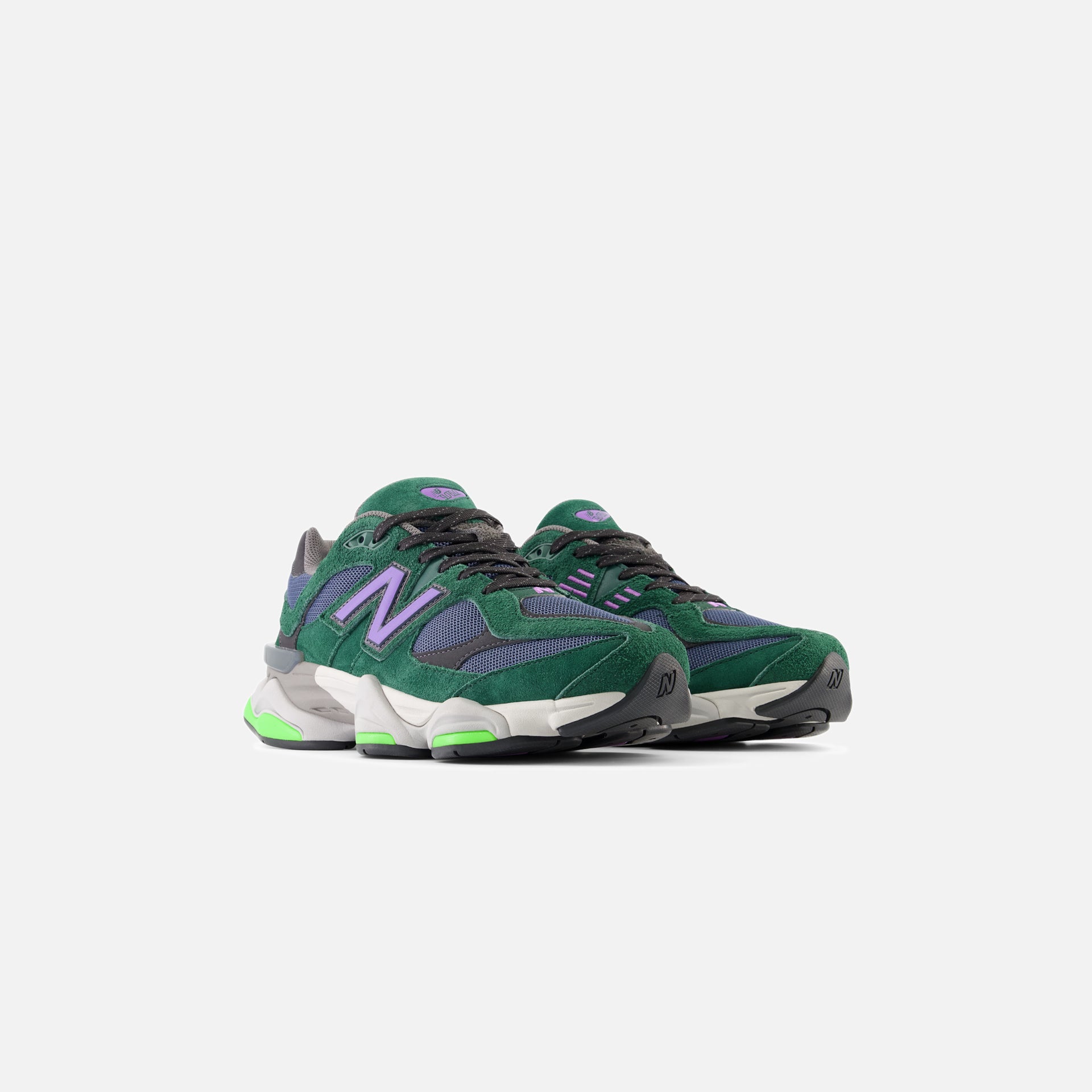 New Balance 9060 - Green / Navy / Purple